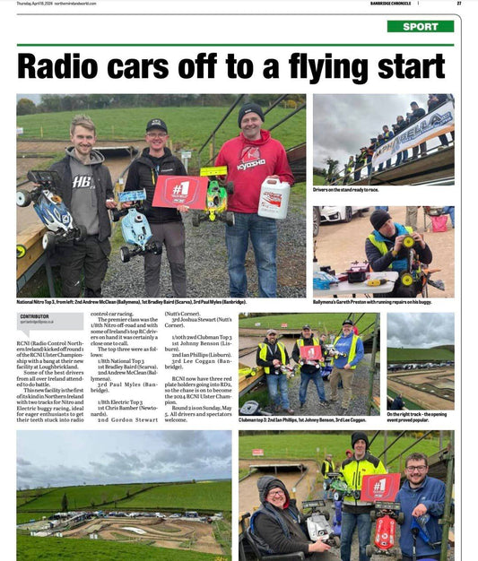 Radio cars off to a flying start